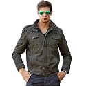 L39MONTE Imported Casual Cotton Military Stand Collar
