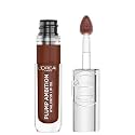 L'Oreal Paris Plump Ambition Hyaluron Lip Oil, 24 HR Lip Gloss with Hyaluronic Acid, Volumizing Formula with Glass-Like Shine, La Nuit Sparkle, 0.16 Fl Oz
