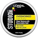 L'Oreal Paris Studio Line Overworked Hair Putty, 1.7 oz.