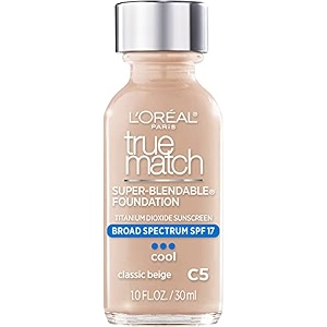 l39oreal paris true match super-blendable makeup liquid natural classic beige 1 fl oz