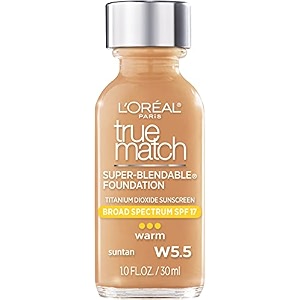 l39oreal paris true match super blendable radiant and natural oil powder makeup foundation -suntan 30ml