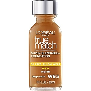 l39oreal paris true match radiant liquid super-blendable all skin full coverage makeup deep warm 1 fl oz