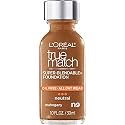 L'Oreal Paris True Match Super-Blendable Liquid Makeup, Radiant, Natural Mahogany, 1 fl. oz.