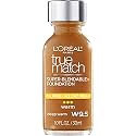L'OREAL PARIS True Match Radiant Liquid Super-Blendable All Skin Full Coverage Makeup, Deep Warm, 1 Fl. Oz.