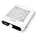 L'UGX Professional Nail Dust Collector, 6200RPM Nail Vacuum Dust Collector Nail Tech Fan Extractor Powerful Suction Machine for Acrylic Nail Polishing, Perfect for Home Salon Use
