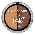L.A. Colors Duo Tone Eyeshadow, Bombshell, 4.5g