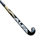 A L F A Magnum Glass Fibre Painted Hockey Stick with PU Black Grip(Light Weight) (37 INCHES)