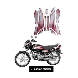 l fashion sticker  decal for bike