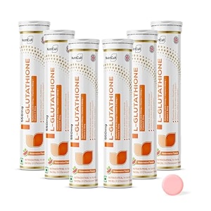l-glutathione 550mg - 120 effervescent tablets glutathione effervescent tablets for glowing skin with hyaluronic acid vitamin c amp vitamin e  skin glow supplement for clear skin  watermelon