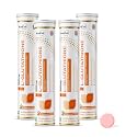 L-Glutathione 550mg - 80 Effervescent Tablets Glutathione Effervescent Tablets for Glowing Skin with Hyaluronic Acid Vitamin C &amp; Vitamin E | Skin Glow Supplement For Clear Skin | Watermelon