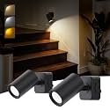 L LOHAS LED Night Lights Plug into Wall, 3CCT Rotatable Night Light 2 Pack