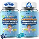 L Methylfolate 1mg Gummies for Kids Teens + Methyl B6 B12 Choline Magnesium