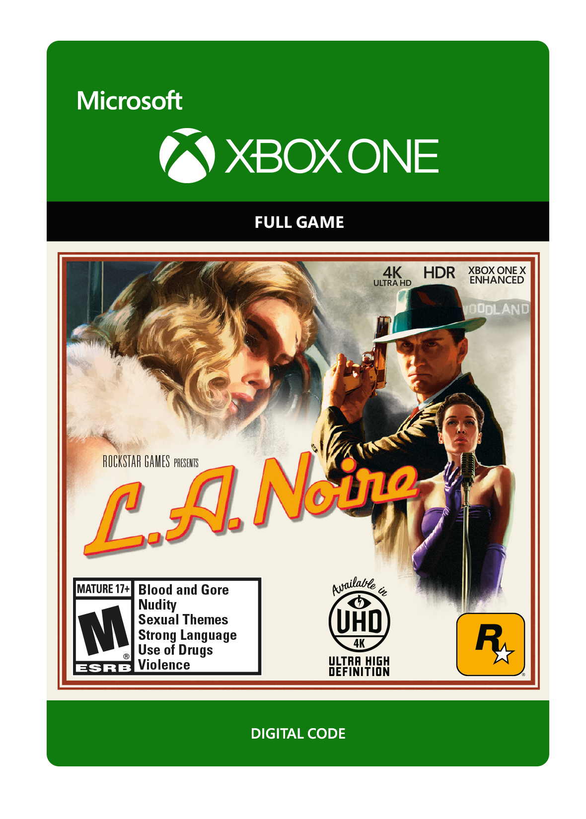 L.A. Noire - Xbox One [Digital Code]