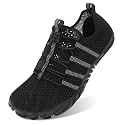 L-RUN Barefoot Water Shoes Women Mens Aqua Sock Athletic Hiking Water Sports Shoes for Swim Beach Pool Sand Diving Walking