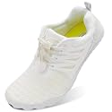 L-RUN Barefoot Water Shoes Women Mens Aqua Sock Athletic Hiking Water Sports Shoes for Swim Beach Pool Sand Diving Walking