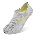 L-RUN Barefoot Water Shoes Women Mens Aqua Sock Athletic Hiking Water Sports Shoes for Swim Beach Pool Sand Diving Walking