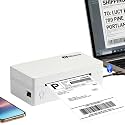 L1091 4 Inch 110mm USB + Bluetooth Advanced Thermal Printer 4*6 Shippling Label Design for E-Commerce, Business, Logistic Wireless Label Sticker Waybill Barcode Thermal Label Printer (P1091)
