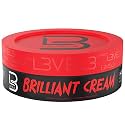 L3 Level 3 Brilliant Hair Cream, Sleek and Glossy Hair, 5 oz