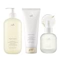 LA'DOR Angel Muguet Perfumed Hair Care Trio, Hair Shampoo + Treatment + Oil with Keratin, Proteins & Ceramides, for Dry, Damaged & Frizzy Hair, Korean Hair Care Set