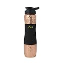 LA'VITE 100% Pure Copper Bottle with Sipper (Flip On) Lid (750 ml)