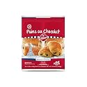 La Boulangère Pains au Chocolat, Pack of 4 – 64 Individually Wrapped Chocolate Croissants, Authentic French Recipe, Non-GMO, No High Fructose Corn Syrup, No Artificial Flavors & Colors, Kosher Certified, Ready to Eat Snac