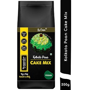 la casa kolkata paan cake mix  egg-less  vegan  super moist  extra soft  300grams 