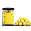 LA CHOCOALLURE Chocolate Dragees With Nuts &amp; Fruits (Pineapple White Chocolate), Dragees Chocolate, Dragees For Cakes, Dragees Nuts, Dragees Jar, Chocolate Jar, White Chocolate Jar Glass,150 Grams