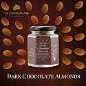 LA CHOCOALLURE Dark Chocolate Almonds with Nuts & Fruits, Chocolate Dragees, Plain Dark Confectionery Treat, Premium Gourmet Gift, 100g