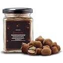 LA CHOCOALLURE Chocolate dragees With Nuts &amp; Fruits (Burnt Caramel Hazelnut Dark Chocolate), dragees chocolate, dragees for cakes, dragees nuts, dragees jar, chocolate jar, chocolate jar glass