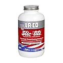 La-Co 42029 Slic-Tite Premium Thread Sealant Paste with PTFE, -50 to 500 Degree F Temperature, 1 pint Brush-N-Cap Jar