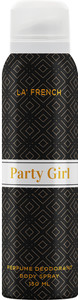 la french party girl deodorant body spray - for women 150 ml