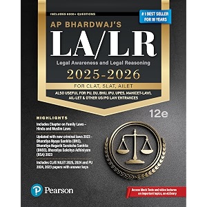 legal awareness and legal reasoning for clat slat ailet 12e old edition