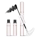LA MAESII Lash Cluster Glue, 2 in 1 Lash Bond and Seal, Black Eyelash Glue