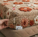 LA MANTTA Cotton Viscose Blend Double Bed Cover
