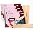 500P 6" Wood Tongue Depressors Non-Sterile Large Applicator Sticks