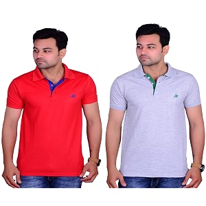 La Milano Combo of 2 Polo T-Shirt