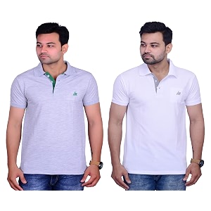 La Milano Combo of 2 Polo T-Shirt