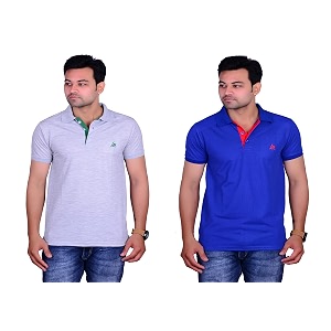La Milano Combo of 2 Polo T-Shirt