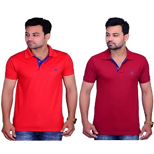 La Milano Combo of 2 Polo T-Shirt