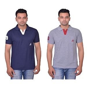 La Milano Combo of 2 Polo T-Shirt