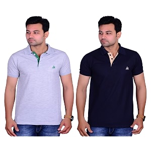 La Milano Combo of 2 Polo T-Shirt