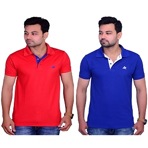 La Milano Combo of 2 Polo T-Shirt