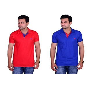 La Milano Combo of 2 Polo T-Shirt