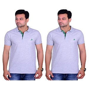La Milano Combo of 2 Polo T-Shirt