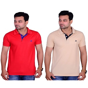 La Milano Combo of 2 Polo T-Shirt