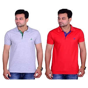 La Milano Combo of 2 Polo T-Shirt