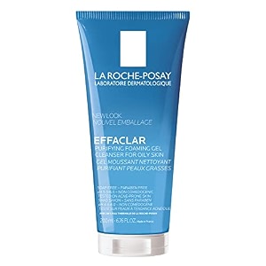 la roche-posay effaclar purifying gel face wash for acne-prone skin 200ml