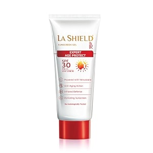la shield ir spf 30 pa  mineral sunscreen gel  uva amp uvb  infrared protection  oil free  lightweight  no white cast  broad spectrum  dermatologist prescribed  for all skin types  60g