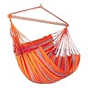 LA SIESTA Domingo Kingsize Outdoor Hammock Chair with Spreader Bar — Weather-Resistant Polypropylene – Toucan
