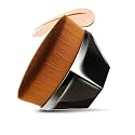 Flawless Flat Makeup Foundation Brush with Case for Women Pack of 1